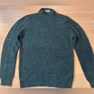 Vero moda emerald green mock neck turtleneck